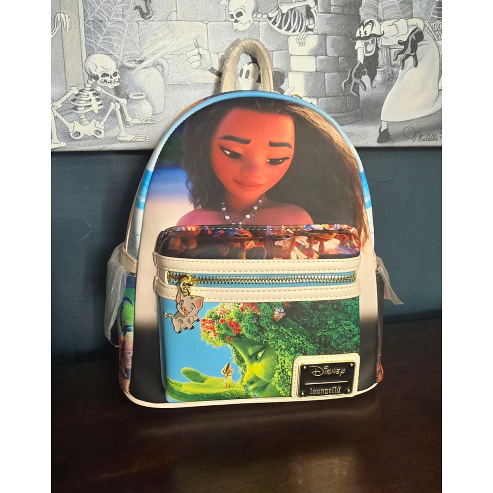 Loungefly Disney Moana Princess Scenes Backpack - Picture 3 of 9